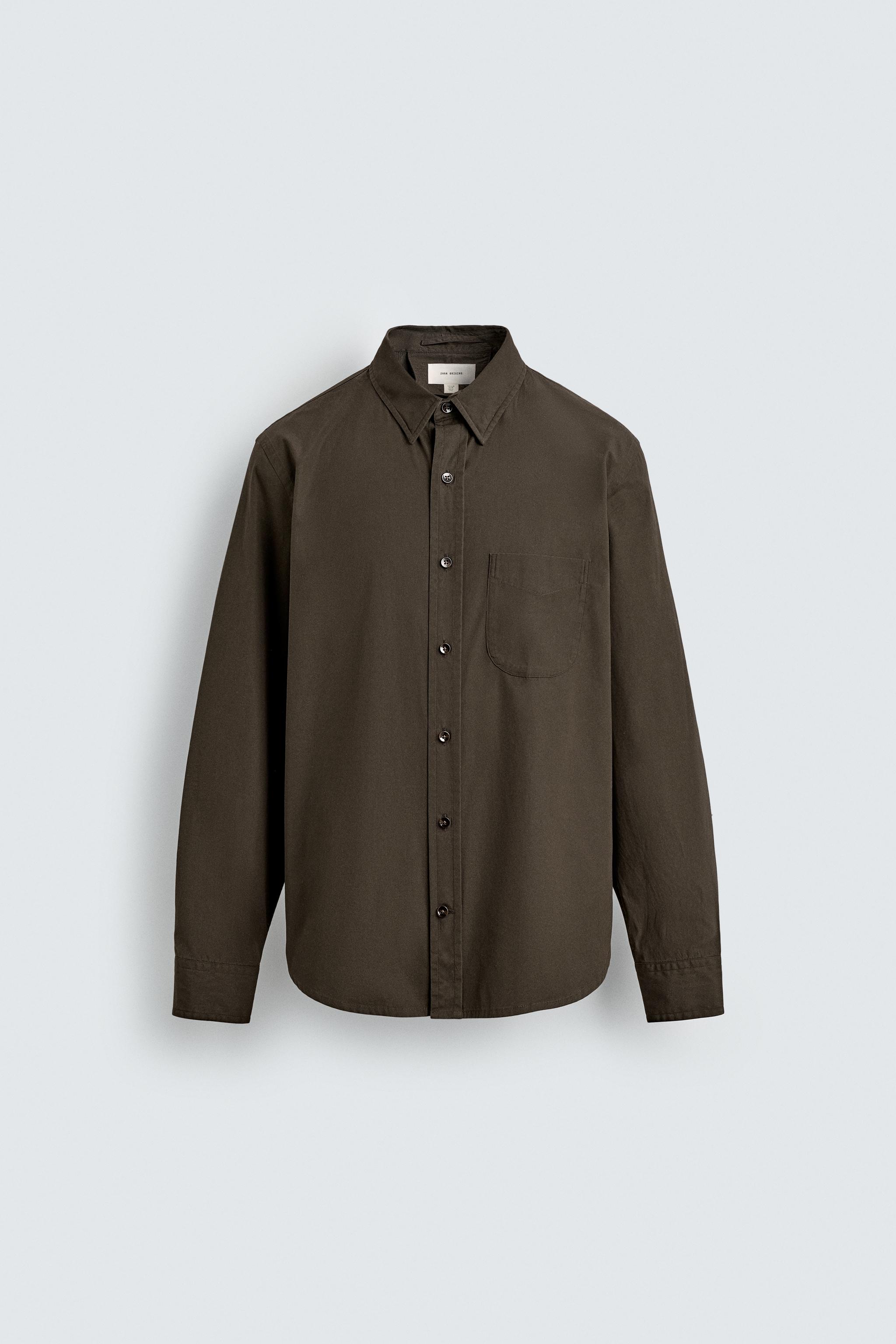 REGULAR FIT POPLIN SHIRT